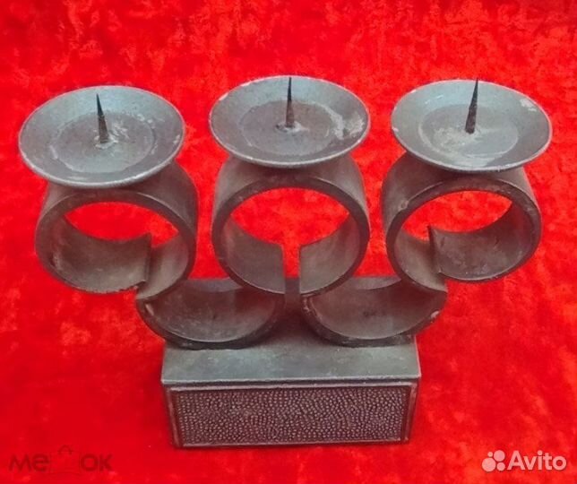 Подсвечник на 3 свечи 