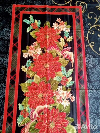 Панель для пэчворка новогодняя