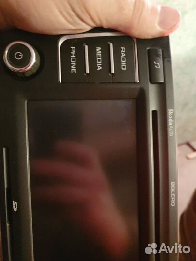 Магнитола bolero skoda octavia a5