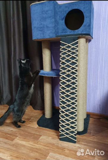 Когтеточка с домиком бу