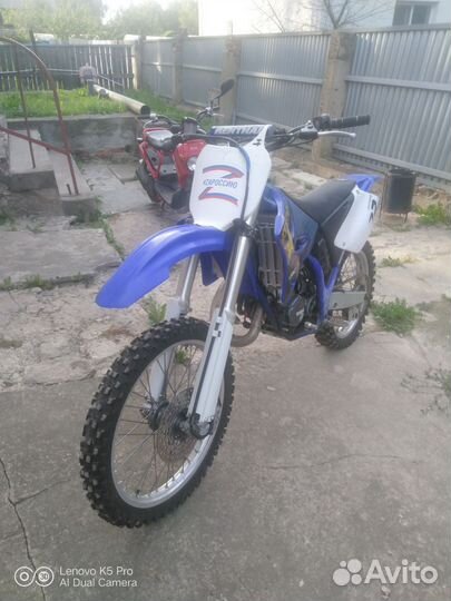 Yamaha yz 125 кросс
