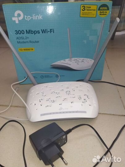 Роутер Tp-link 300 Mbps Wi-Fi adsl2+ Modem Router