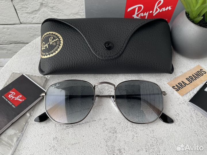 Солнцезащитные очки ray ban hexagonal