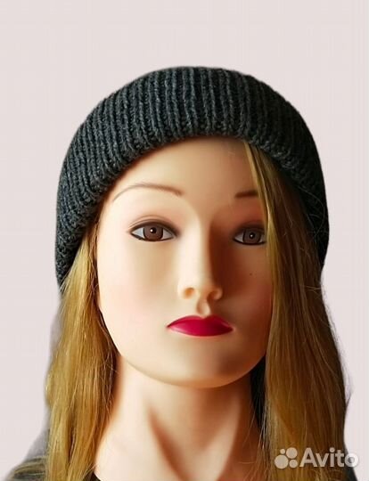 Шапка кашемировая Knitted MaFia (ручная работа)