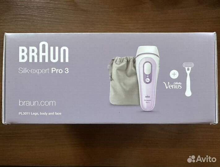 Фотоэпилятор braun новый