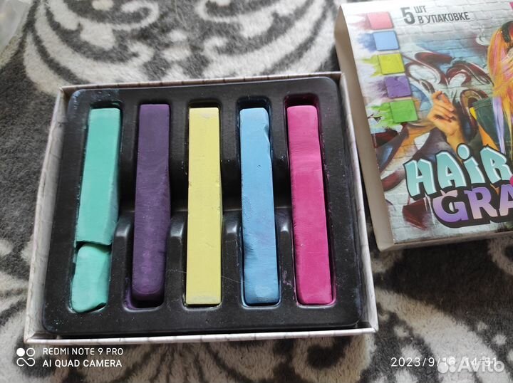 Мелки цветные для волос