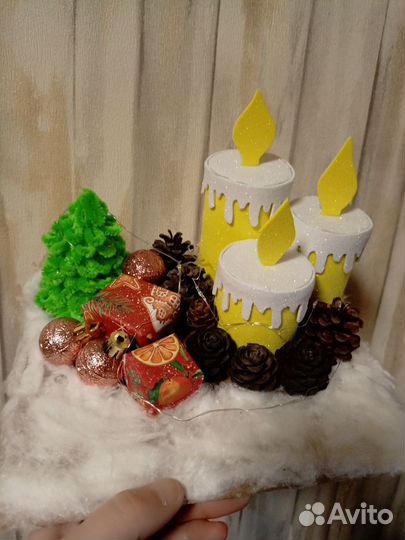Поделка новогодняя