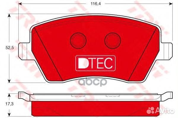 Колодки пер.nissan tiida, micra, note 03