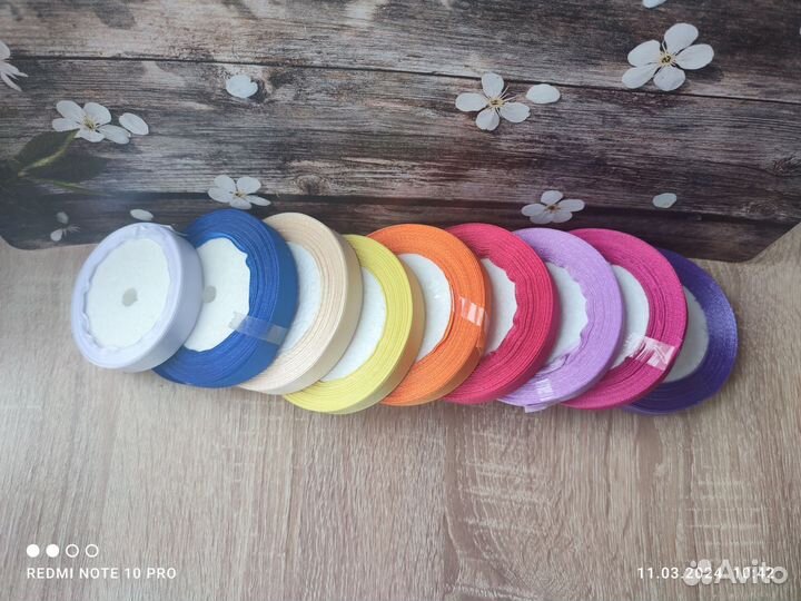 Ленты для рукоделия