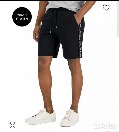 Мужские шорты на флисе michael kors