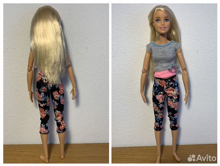 Барби йга лукс гибрид, barbie looks made to move