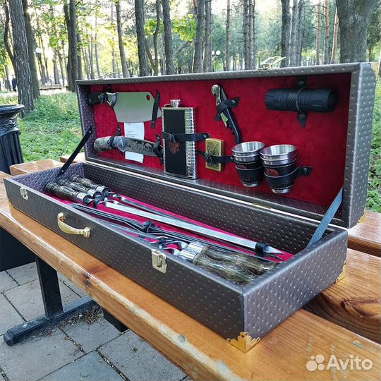 Шашлычный набор подарочный