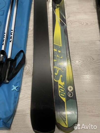 Горные лыжи и ботинки мужские