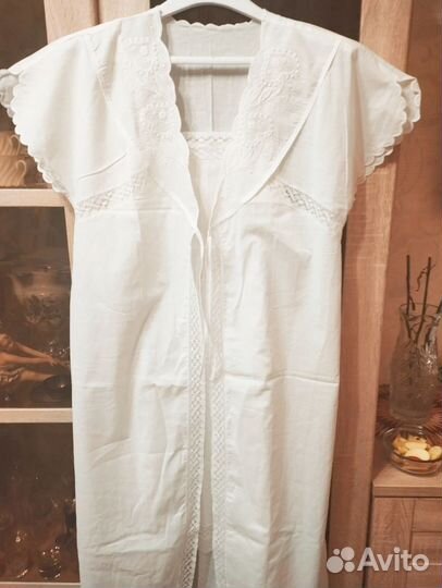 Комплект пеньюар и сорочка