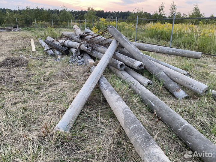 Бетонные столбы бесплатно
