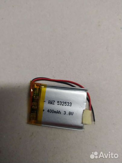 Аккумулятор 3.8v 400mAh