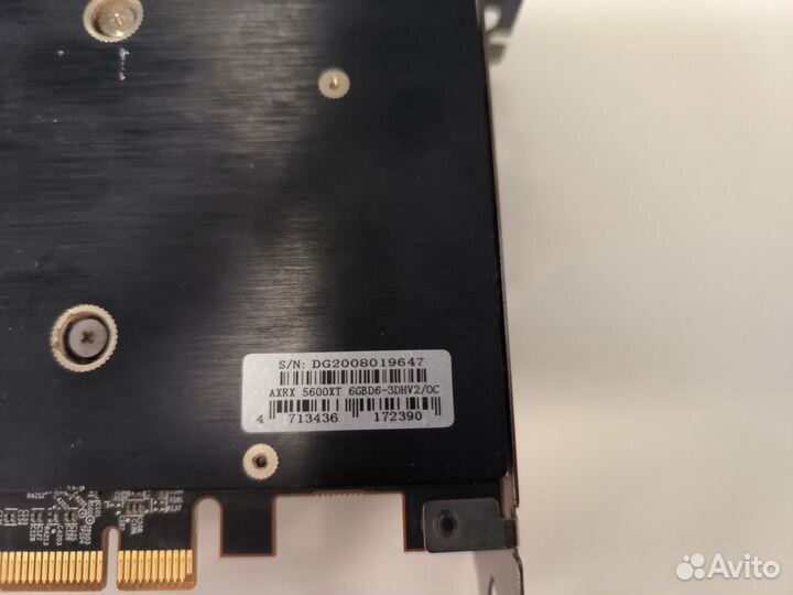 Видеокарта RX 5600 XT 6 Gb PowerColor