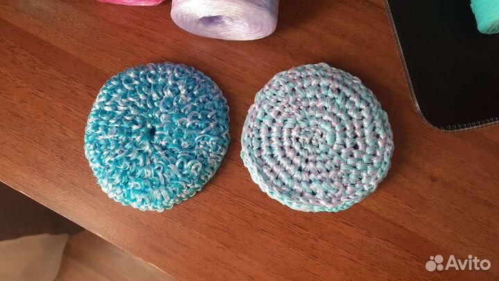 Пряжа для мочалок и сумок. Цена за 5 шт