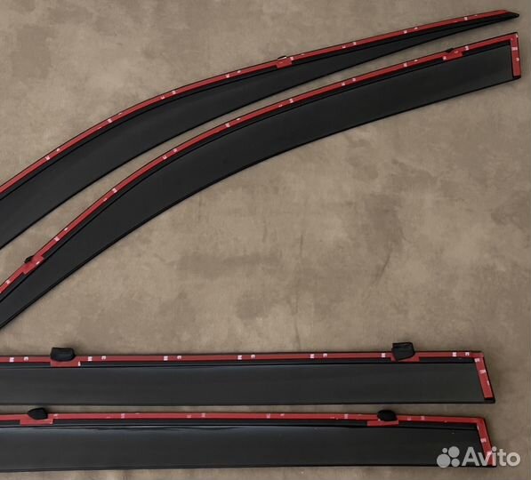 Ветровики на окна для Subaru Forester 2018-2023