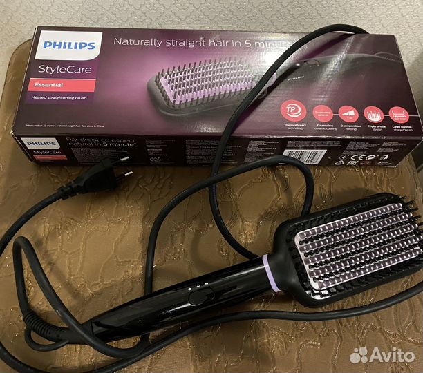 Расческа выпрямитель philips