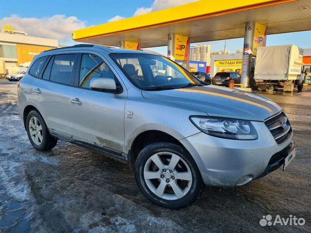 Hyundai Santa Fe 2.2 AT, 2007, 235 000 км