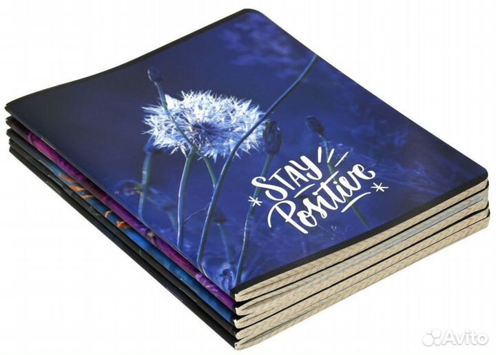 Тетрадь 48 листов А5 клетка скрепка офсет №2