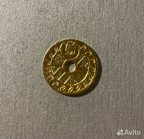 Золотая монетка 