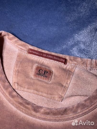 Cp company I.C.E Lens Sweatshirt Orange