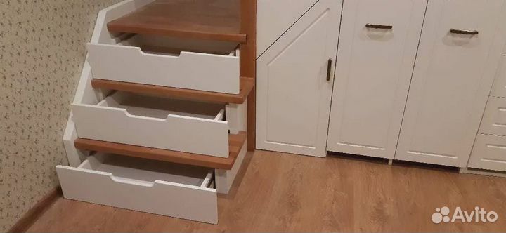 Шкаф под лестницу изготовление под заказ