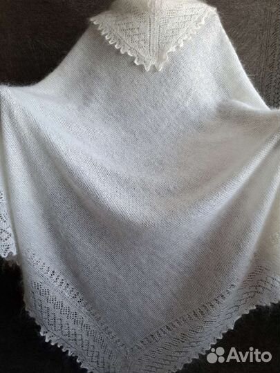 Новый пуховый платок. Шаль пуховая из Оренбурга