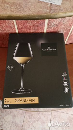 Бокалы grang vin 380/450 ml chef sommelier 4шт