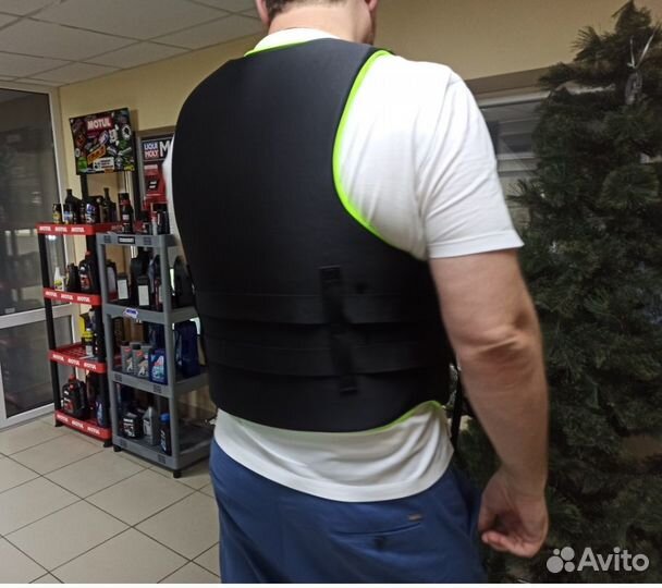 Жилет неопрен Obrien Mens Traditional Cyan MY23