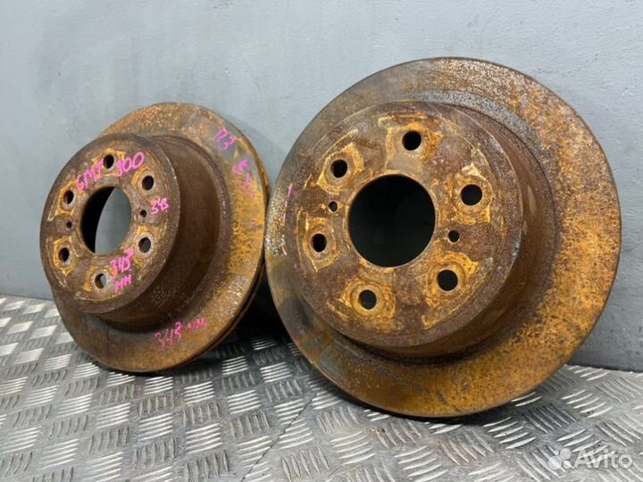 Диски комплект задние Cadillac Escalade GMT900 L92