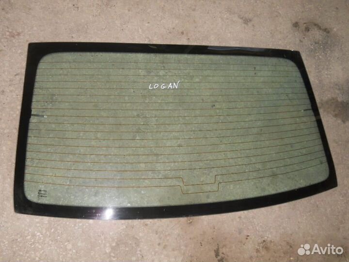 Логан стекло заднее Renault