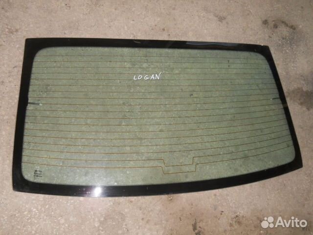 Логан стекло заднее Renault