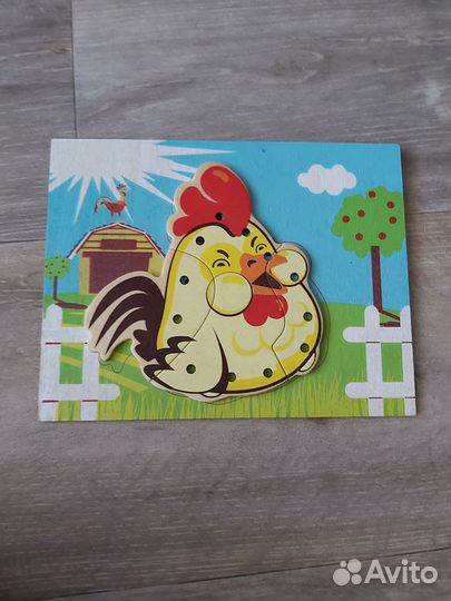 Деревянные пазлы