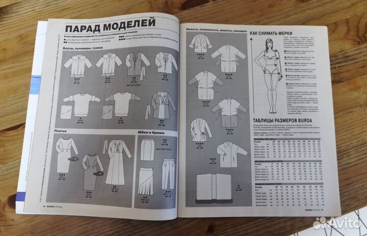 Журнал бурда моден burda plus для полных