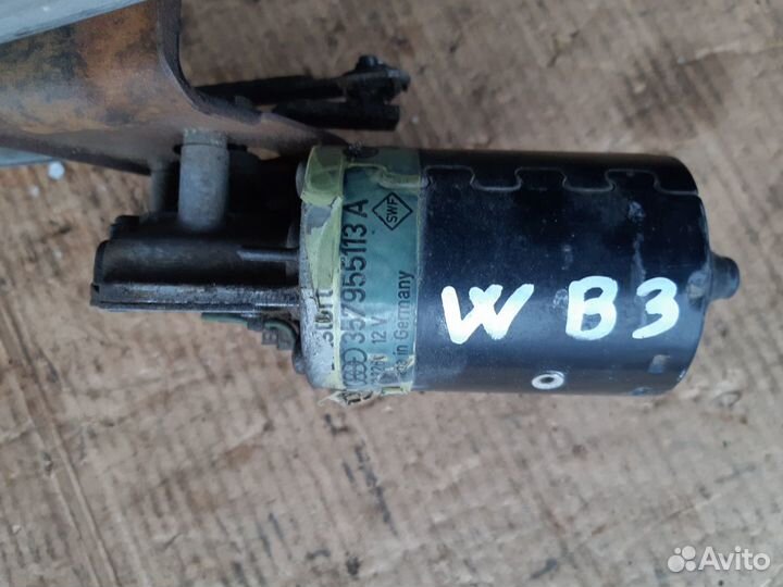 Трпеция стеклооч.перед. Фольксваген Пассат Б3