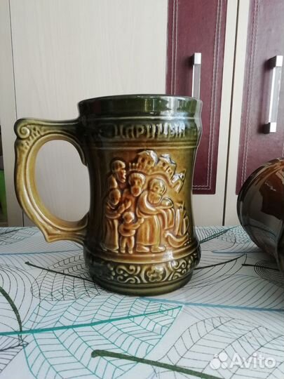 Пивная кружка керамика СССР