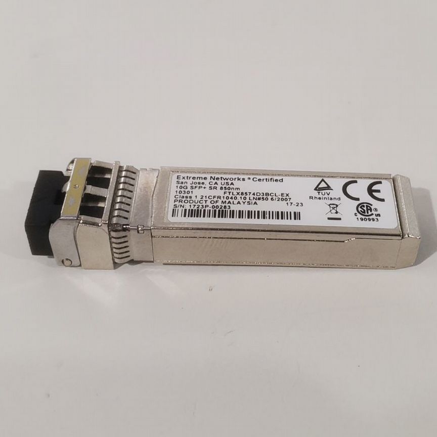 [FTLX8574D3BCL-EX] Трансивер Extreme Networks 10g Sfp+ Ftlx8574d3bcl-Ex