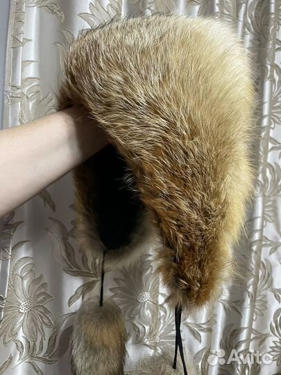 Шапка лисья