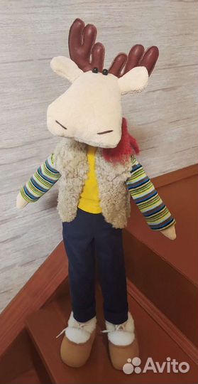 Лось новогодний