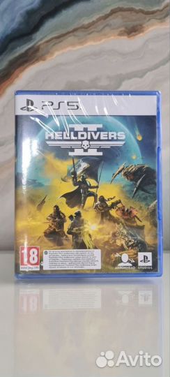 Helldivers 2 ps5 диск