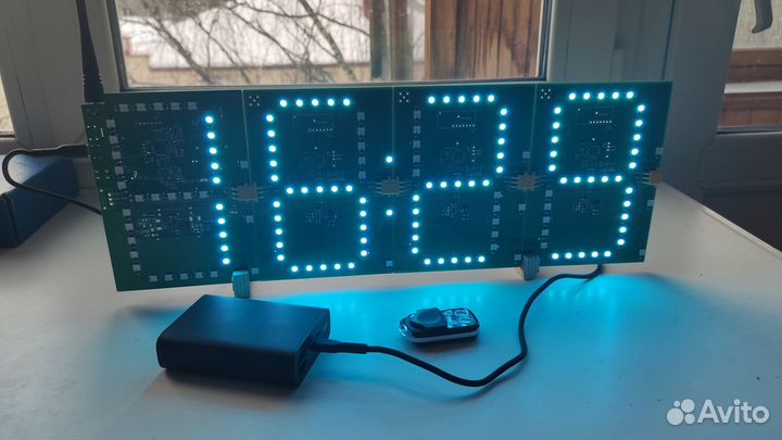 Складное светодиодное радиоуправляемое табло
