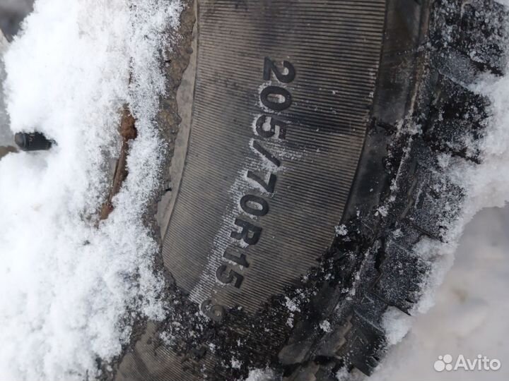 Колесо в сборе на chevrolet niva