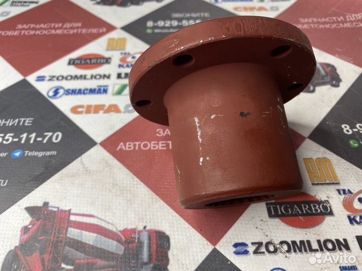 Фланец D-100 6 отв. Z-21 (выточка внутрь)