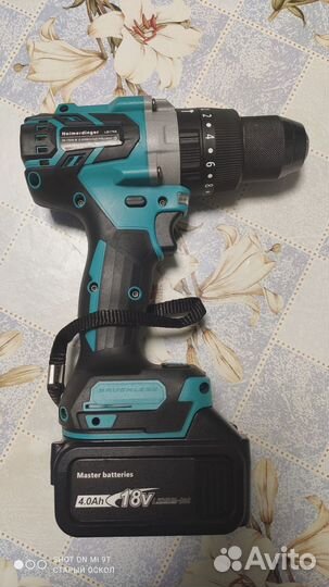 Шуруповерт Ледоруб Heimerdinger LB176S 4Ah/Акб 2шт