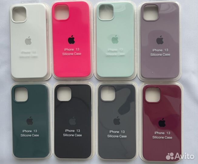 Чехол для iPhone 12 13 и 13 pro max silicon case