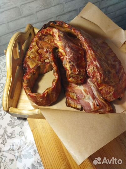 Ребро лента горячего копчения