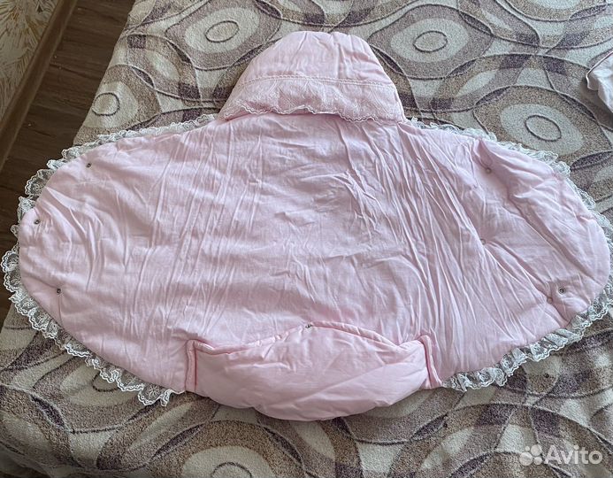 Конверт на выписку для девочки лето